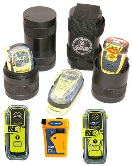 PLB Dive Canister - custom divers - Aquaholics Dive Centre, Shop and Sea Safari
