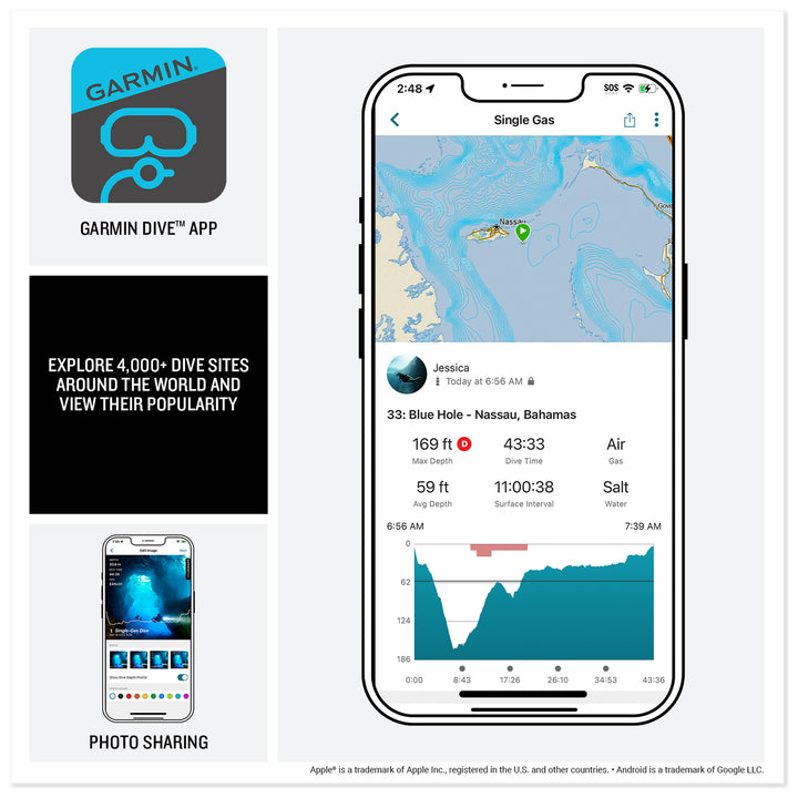 Garmin Descent™ X50i - Garmin - Aquaholics Dive Centre, Shop and Sea Safari