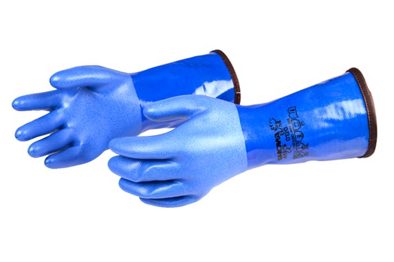 SiTech Blue PVC glove standard, with liner - M - pair - Aquaholics Dive Centre, Shop and Sea Safari - Aquaholics Dive Centre, Shop and Sea Safari