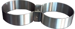 V4Tec Tankbands 184,20 mm incl. Bolt Kit