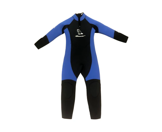Maui Junior 5mm One-Piece Black/Royal Blue - Beaver - Aquaholics Dive Centre, Shop and Sea Safari