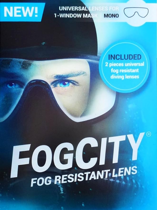 FogCity Fog Resistant Lenses - Fogcity - Aquaholics Dive Centre, Shop and Sea Safari