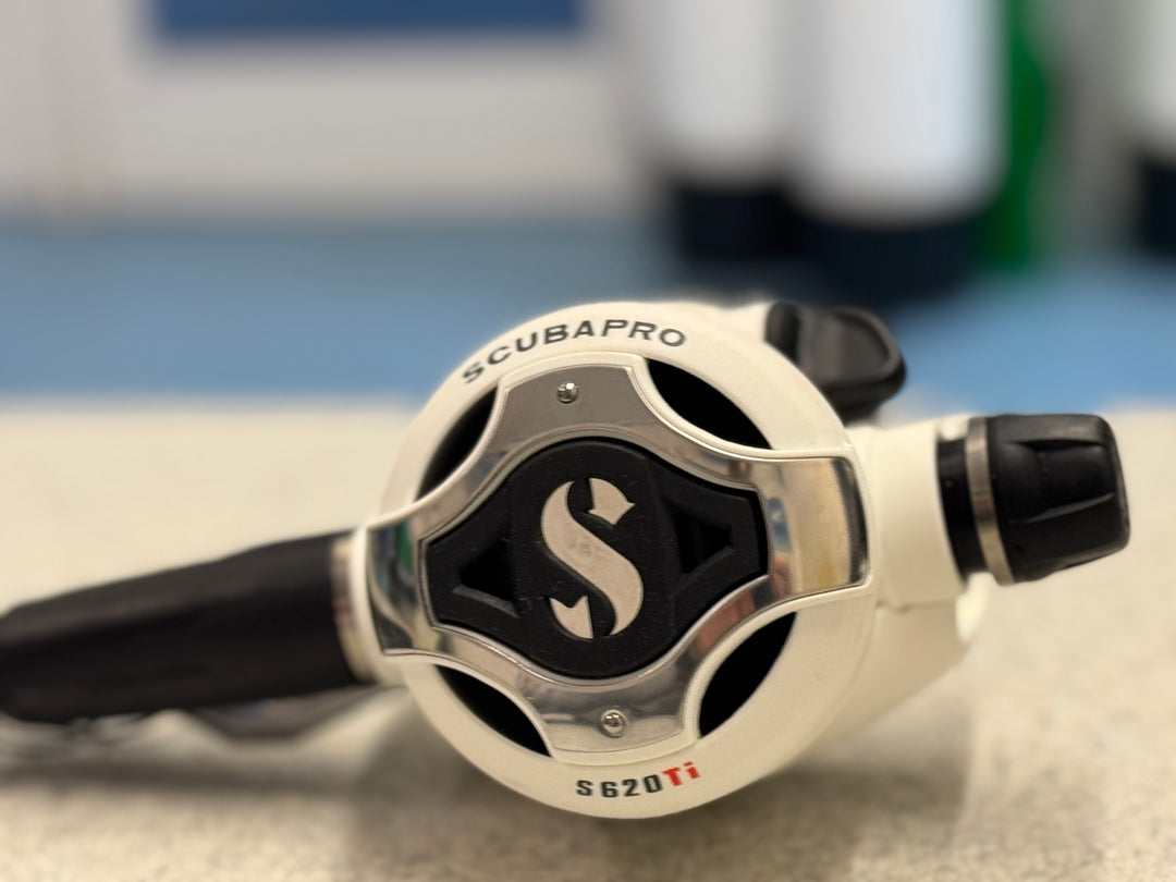 Scubapro MK25 EVO/S620 Ti White Regulator Set New 2025 - Scubapro - Aquaholics Dive Centre, Shop and Sea Safari