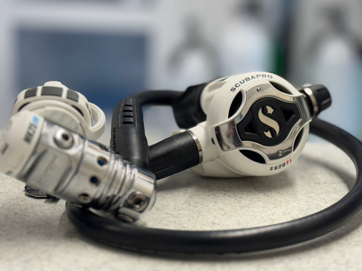 Scubapro MK25 EVO/S620 Ti White Regulator Set New 2025 - Scubapro - Aquaholics Dive Centre, Shop and Sea Safari