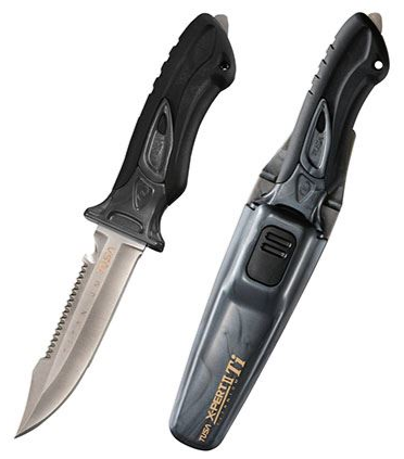 TUSA FK940 X-Pert II Knife Titanium - Tusa - Aquaholics Dive Centre, Shop and Sea Safari