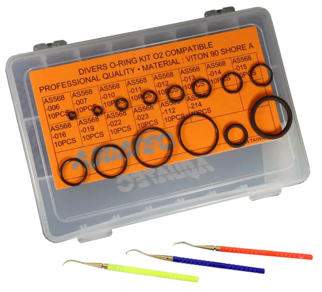 Aquatec VITON O-Ring Kit - AQUATEC - Aquaholics Dive Centre, Shop and Sea Safari