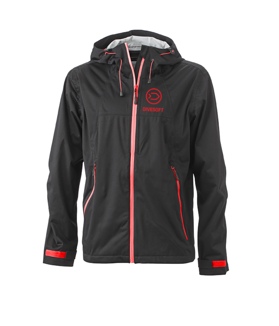 Divesoft Mens Outdoor Jacket XXL - Aquaholics Dive Centre, Shop and Sea Safari - Aquaholics Dive Centre, Shop and Sea Safari