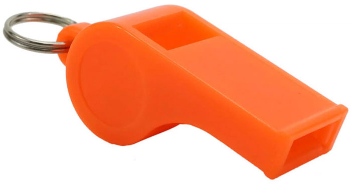 Aquatec Classic Whistle - AQUATEC - Aquaholics Dive Centre, Shop and Sea Safari