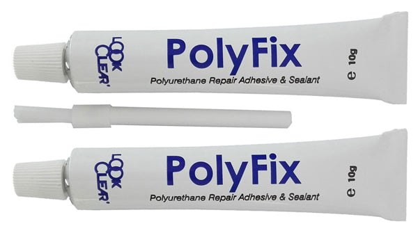 Look Clear PolyFix Sealant 2 * 10g Tubes - Look Clear - Aquaholics Dive Centre, Shop and Sea Safari