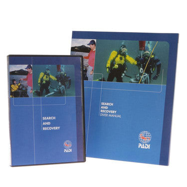 Search and Recovery Diver DVD Pack - PADI - Aquaholics Dive Centre, Shop and Sea Safari