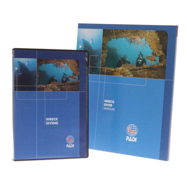 PADI Wreck Diver DVD Pack - PADI - Aquaholics Dive Centre, Shop and Sea Safari