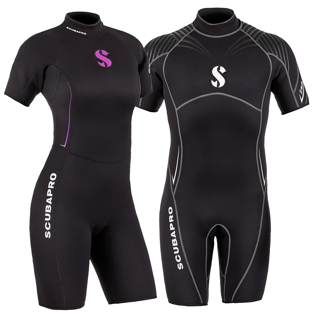 Scubapro Definition Shorty 2.5mm - Women's Shorty Wetsuit - Scubapro - Aquaholics Dive Centre, Shop and Sea Safari