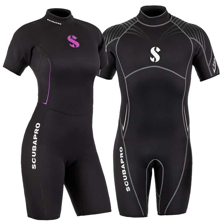 Scubapro Definition Shorty 2.5mm - Women's Shorty Wetsuit - Scubapro - Aquaholics Dive Centre, Shop and Sea Safari
