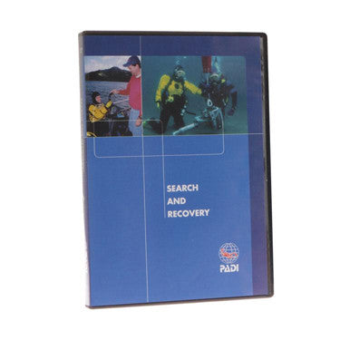Search and Recovery Diver DVD - PADI - Aquaholics Dive Centre, Shop and Sea Safari