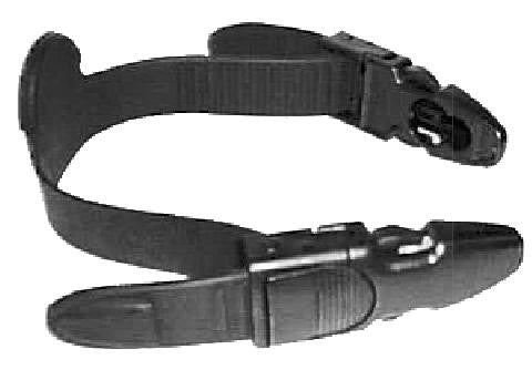 Fin straps with buckles