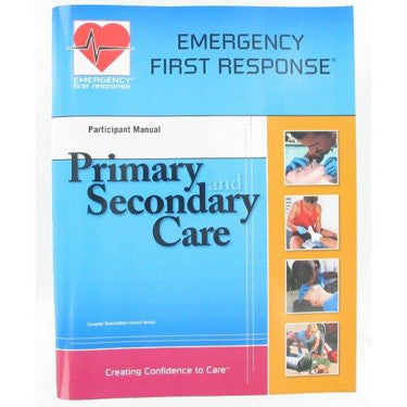 EFR Emergency First Response - Primary & Secondary Care Manual - PADI - Aquaholics Dive Centre, Shop and Sea Safari