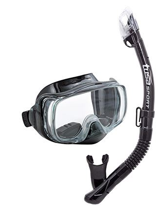 TUSA SPORT UC3325 Mask and Snorkel Set ADULT PRO - TUSA - Aquaholics Dive Centre, Shop and Sea Safari