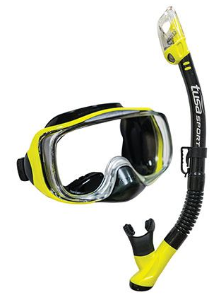 TUSA SPORT UC3325 Mask and Snorkel Set ADULT PRO - TUSA - Aquaholics Dive Centre, Shop and Sea Safari