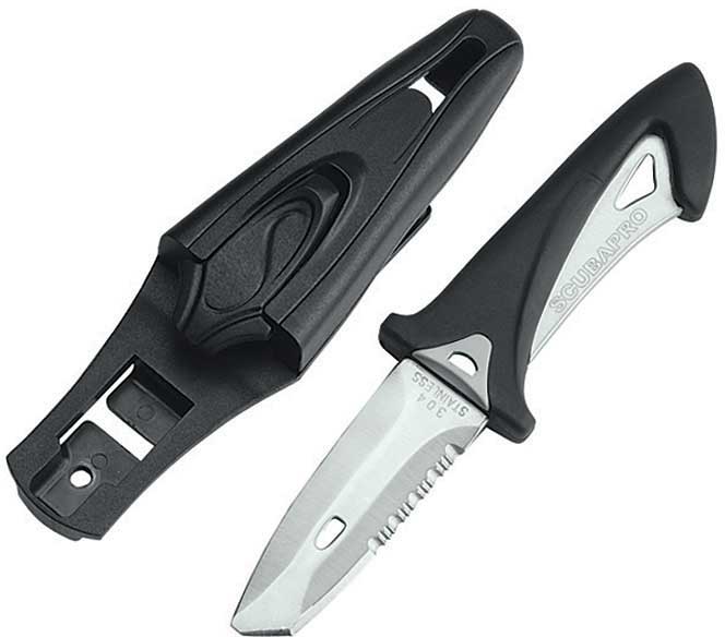 Scubapro WHITE TIP Knife - Scubapro - Aquaholics Dive Centre, Shop and Sea Safari