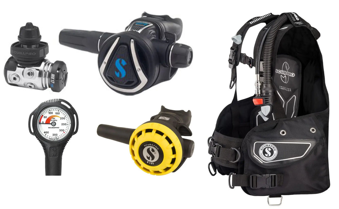 BCD & Regulator Packages Aquaholics Dive Centre, Shop and Sea Safari