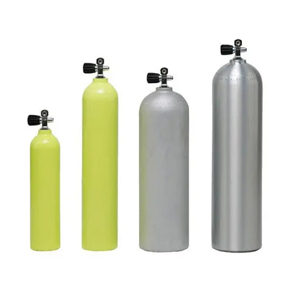 Aluminium Cylinders Aquaholics Dive Centre, Shop and Sea Safari