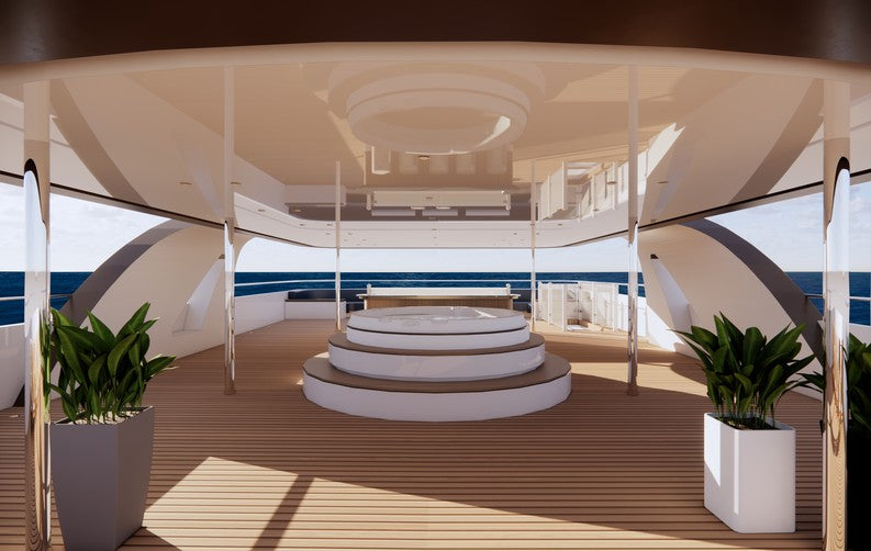 Maldives Legend Y sun deck jacuzzi