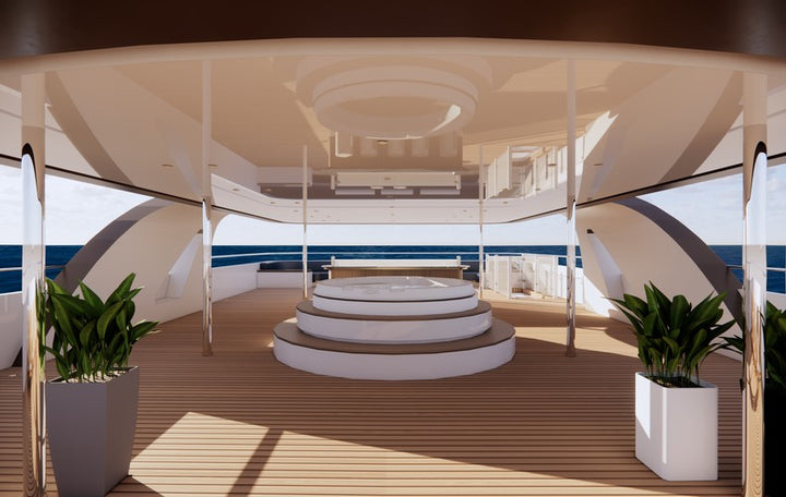 Maldives Legend Y sun deck jacuzzi
