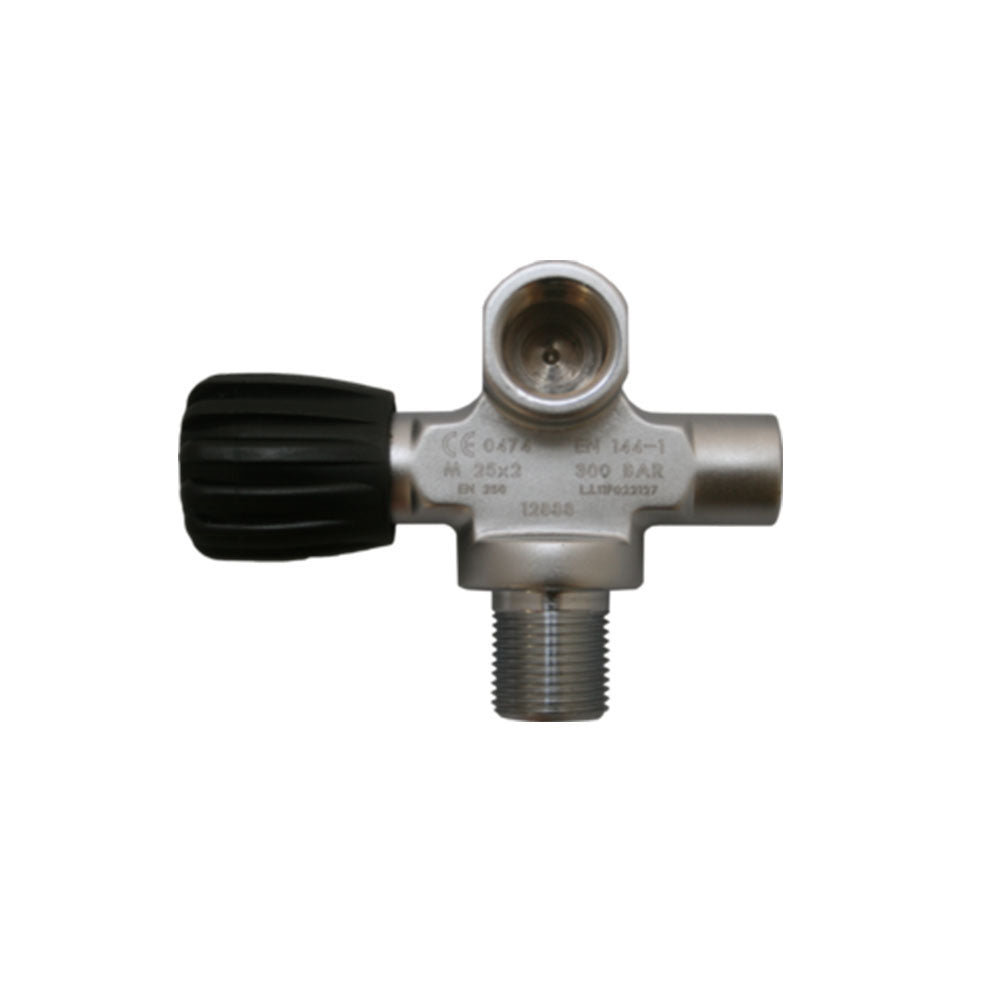 DIRZone Extendable Valve right DIN 144 300 Bar, no blanking plug - Aquaholics Dive Centre, Shop and Sea Safari - Aquaholics Dive Centre, Shop and Sea Safari