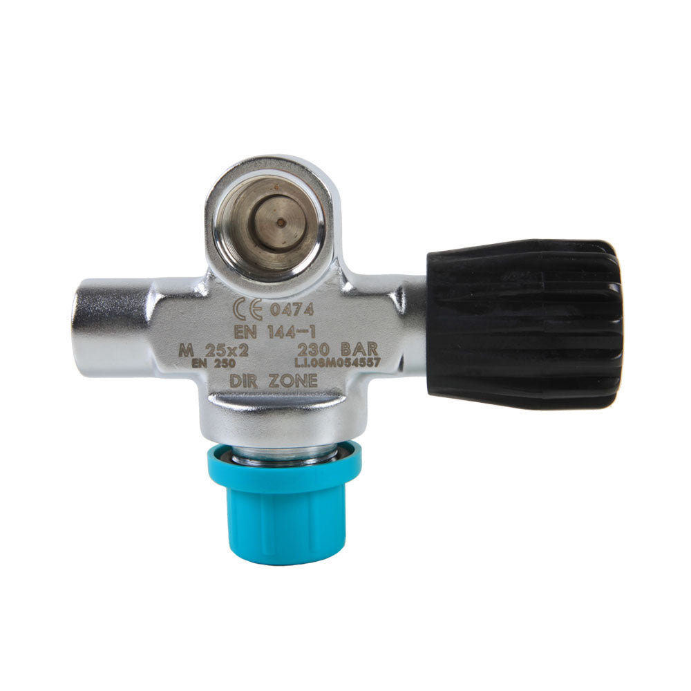 DIRZone Extendable Valve left DIN 144, 230 Bar, no blanking plug - Aquaholics Dive Centre, Shop and Sea Safari - Aquaholics Dive Centre, Shop and Sea Safari