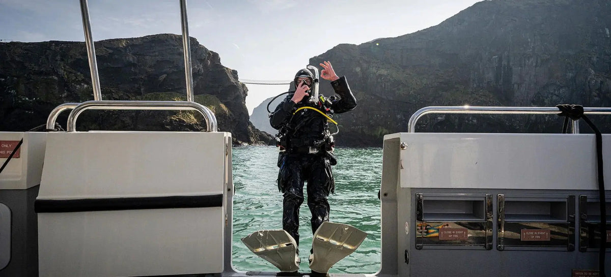 Discover Scuba Diving at Carrick-a-Rede with Aquaholics