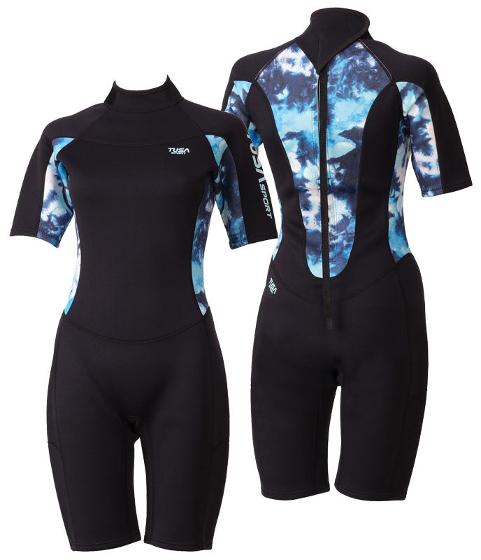 TUSA SPORT UA5306 2mm Shorty Wetsuit Ladies - TUSA - Aquaholics Dive Centre, Shop and Sea Safari