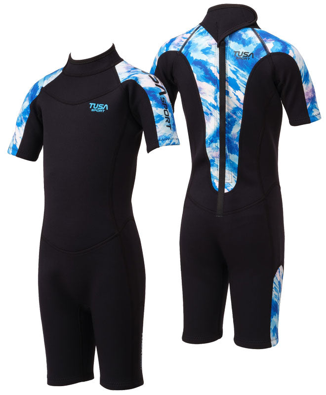 TUSA SPORT UA5308 2mm Shorty Wetsuit Youth - TUSA - Aquaholics Dive Centre, Shop and Sea Safari