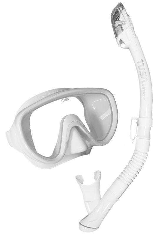 TUSA SPORT Mask and Snorkel Set ADULT Black Series - TUSA - Aquaholics Dive Centre, Shop and Sea Safari