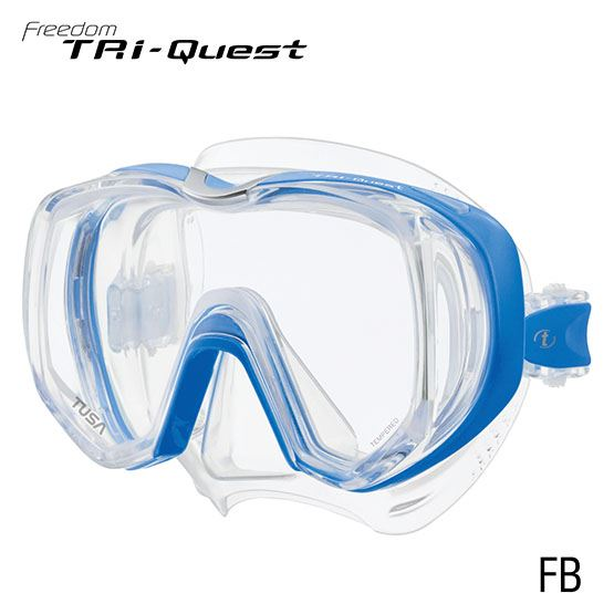 TUSA Freedom Tri-Quest Mask - Tusa - Aquaholics Dive Centre, Shop and Sea Safari
