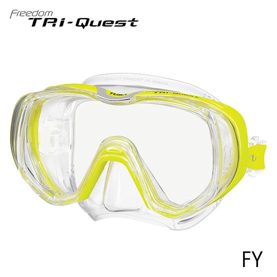 TUSA Freedom Tri-Quest Mask - Tusa - Aquaholics Dive Centre, Shop and Sea Safari