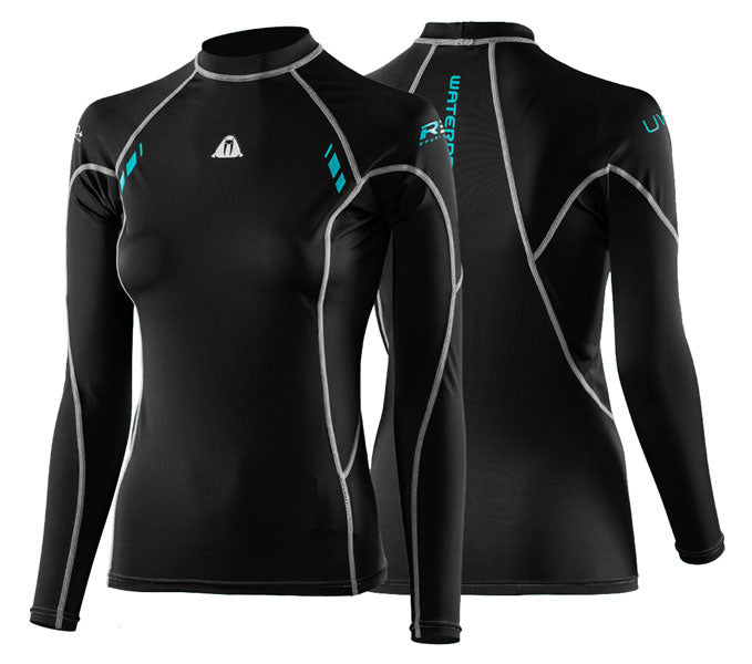 Waterproof R30 Long Sleeve Rashvest Ladies - Waterproof - Aquaholics Dive Centre, Shop and Sea Safari