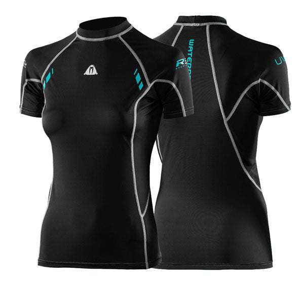 Waterproof R30 Short Sleeve Rashvest Ladies - Waterproof - Aquaholics Dive Centre, Shop and Sea Safari