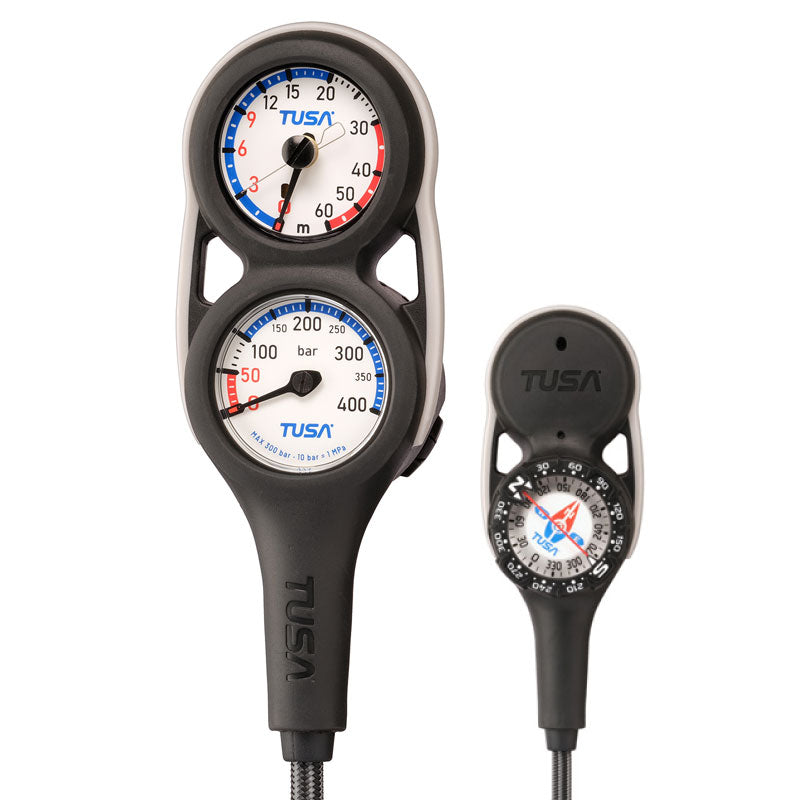 TUSA SC0301 Triple Pressure Gauge - TUSA - Aquaholics Dive Centre, Shop and Sea Safari