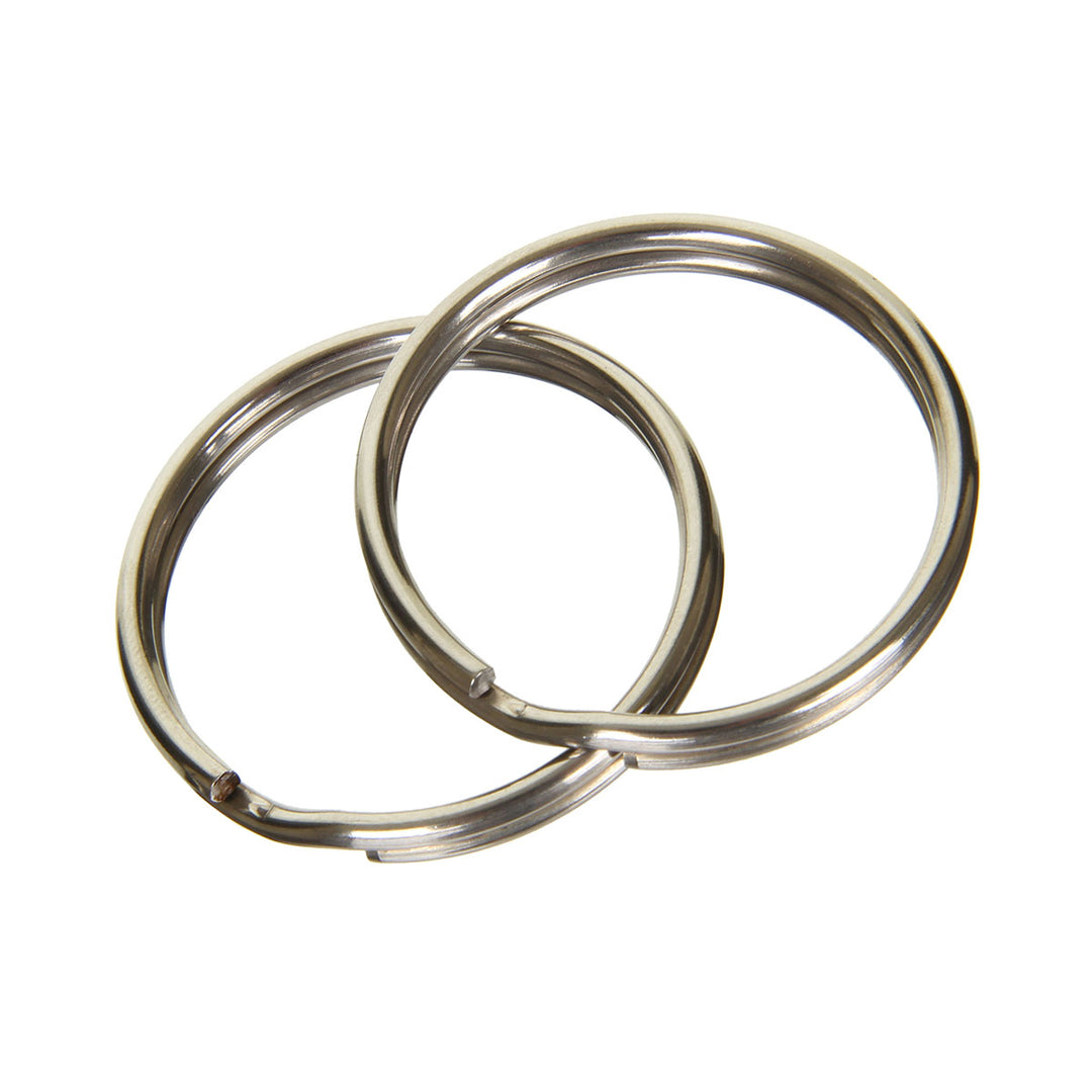 BEAVER - Pair Of Large 51mm Diameter Stainless Split Rings