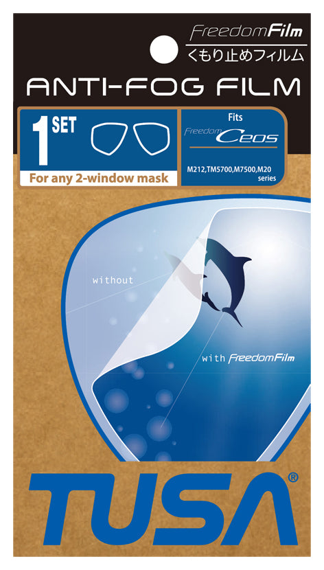 TUSA TA200 Anti-Fog Film - Twin Lens - Tusa - Aquaholics Dive Centre, Shop and Sea Safari