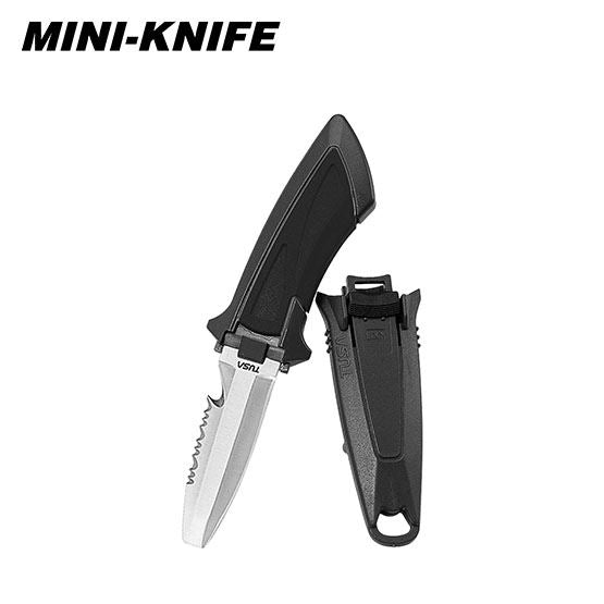 Tusa Mini-Knife - FK-10 Drop Point black