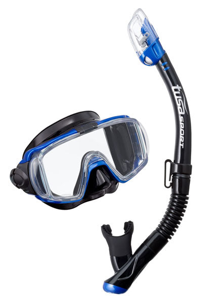 TUSA SPORT UC3125 Mask and Snorkel Set ADULT Black Series - TUSA - Aquaholics Dive Centre, Shop and Sea Safari