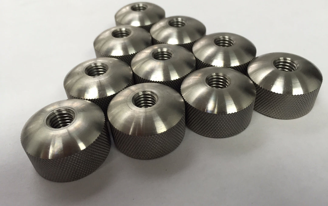 Nautilus 8mm Domed Backplate Nuts (Pair)
