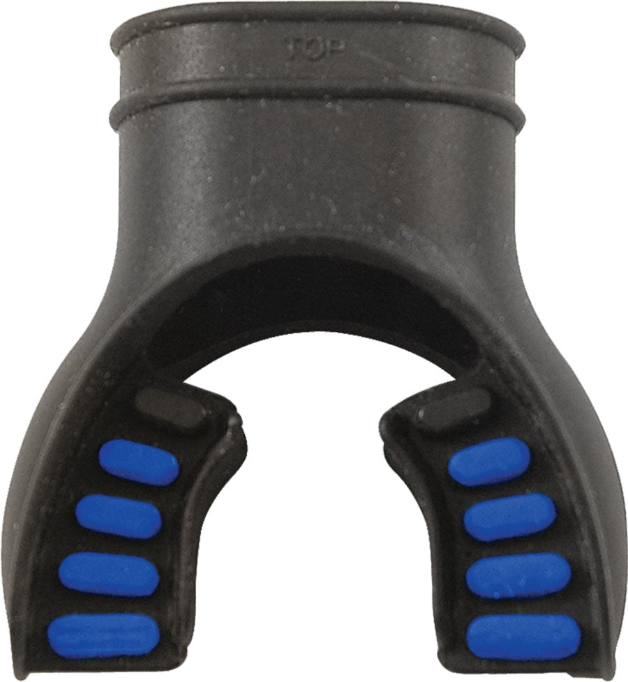 XS Scuba Two Colour Mouthpiece in Black/Blue