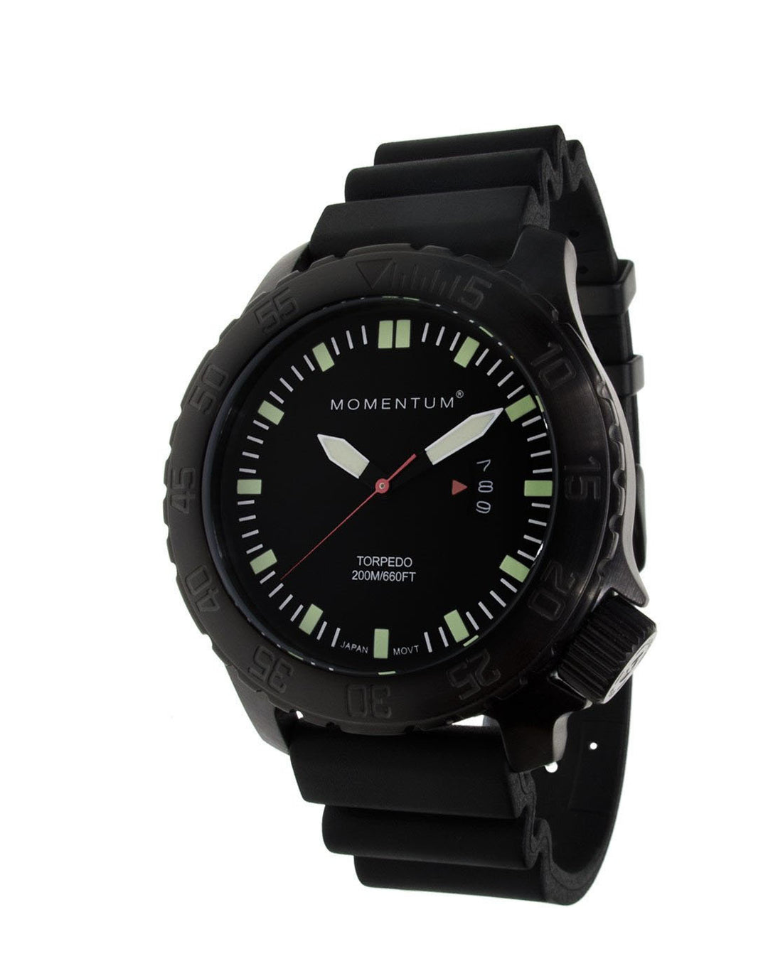 Momentum Torpedo Black-Ion with Rubber Strap
