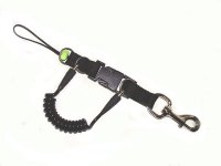 Detach Coiled Lanyard with 90mm Boltsnap