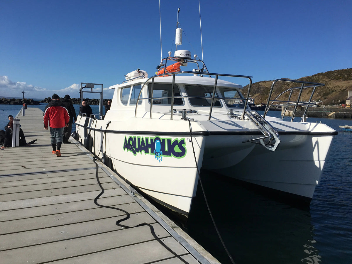 Boat diving on the North Coast with Aquaholics