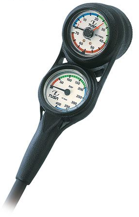 TUSA Pressure and Depth Gauge and Compass