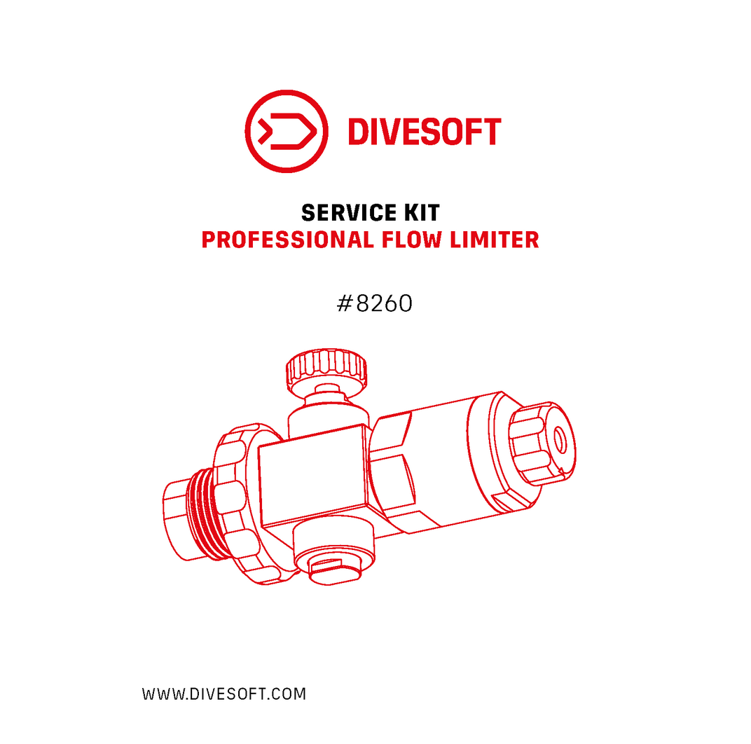 Divesoft Flow Restrictor Service Kit