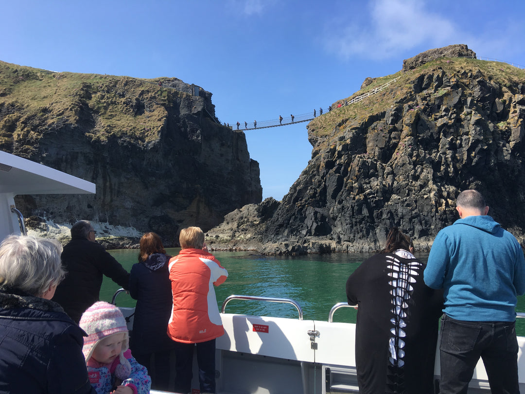 Carrick-a-Rede Rope Bridge (with optional swim) boat trip from Ballycastle